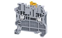 Клемма с ножевым размыкателем Connectwell CYK2.5 /5x50mm, винтовая, 2 присоед., 2,5(max 4)mm2, 20A, 500V, серая Клемма с ножевым размыкателем Connectwell CYK2.5 /5x50mm, винтовая, 2 присоед., 2,5(max 4)mm2, 20A, 500V, серая