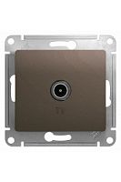 TV Розетка проходная 4DB, ШОКОЛАД GLOSSA (Schneider Electric) Systeme Electric TV Розетка проходная 4DB, ШОКОЛАД GLOSSA (Schneider Electric) Systeme Electric