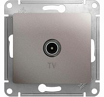 TV Розетка проходная 4DB, механизм, ПЛАТИНА GLOSSA (Schneider Electric) Systeme Electric TV Розетка проходная 4DB, механизм, ПЛАТИНА GLOSSA (Schneider Electric) Systeme Electric