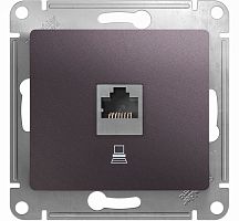 Розетка компьютерная RJ45 категория 5E, механизм, СИРЕНЕВЫЙ ТУМАН GLOSSA (Schneider Electric) Systeme Electric Розетка компьютерная RJ45 категория 5E, механизм, СИРЕНЕВЫЙ ТУМАН GLOSSA (Schneider Electric) Systeme Electric