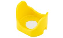 Козырек защитный от случайных нажатий GQELE, желтый, для одинарных кнопок 22mm Козырек защитный от случайных нажатий GQELE, желтый, для одинарных кнопок 22mm
