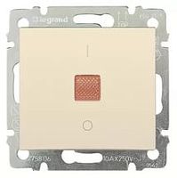 Legrand Valena - Выключатель ДВУХПОЛЮСНЫЙ с индикацией, слоновая кость Legrand Valena - Выключатель ДВУХПОЛЮСНЫЙ с индикацией, слоновая кость
