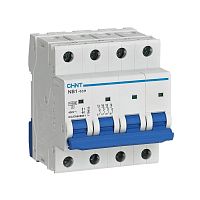 Автоматический выключатель CHINT NB1-63H 4P 20А 10кА х-ка B (R) Автоматический выключатель CHINT NB1-63H 4P 20А 10кА х-ка B (R)
