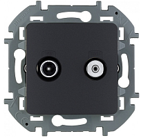 Legrand Inspiria - Розетка TV-SAT (антрацит) Legrand Inspiria - Розетка TV-SAT (антрацит)