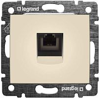Legrand Valena - Розетка телефонная 1хRJ-11 4 контакта, слоновая кость (индивидуальная упаковка) Legrand Valena - Розетка телефонная 1хRJ-11 4 контакта, слоновая кость (индивидуальная упаковка)