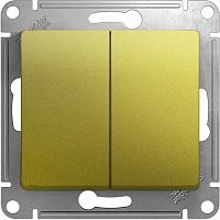 2-клавишный ВЫКЛЮЧАТЕЛЬ, схема 5, ФИСТАШКОВЫЙ GLOSSA (Schneider Electric) Systeme Electric 2-клавишный ВЫКЛЮЧАТЕЛЬ, схема 5, ФИСТАШКОВЫЙ GLOSSA (Schneider Electric) Systeme Electric