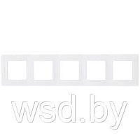 Legrand Etika - Рамка 5 постов (белая) Legrand Etika - Рамка 5 постов (белая)