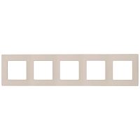 Legrand Etika - Рамка 5 постов (слоновая кость) Legrand Etika - Рамка 5 постов (слоновая кость)
