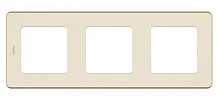 Legrand Inspiria - Рамка 3 поста (слоновая кость) Legrand Inspiria - Рамка 3 поста (слоновая кость)