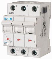 Авт. выключатель EATON PLSM 3P 0,75А хар.C 10кА 3M Авт. выключатель EATON PLSM 3P 0,75А хар.C 10кА 3M