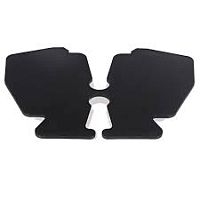 Разъединительная пластина Shenler SN20S для колодок SNB05 и SNC05, пластик, цвет черный, крепеж на рейку DIN Разъединительная пластина Shenler SN20S для колодок SNB05 и SNC05, пластик, цвет черный, крепеж на рейку DIN