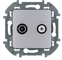 Legrand Inspiria - Розетка TV-SAT (алюминий) Legrand Inspiria - Розетка TV-SAT (алюминий)