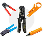 Инструменты для обжима, зачистки и заделки кабеля Инструменты для обжима, зачистки и заделки кабеля